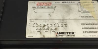AMETEK 1994-R/T-1-E-X