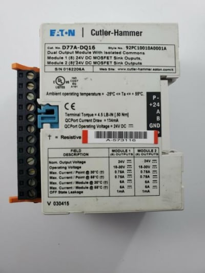 EATON CORPORATION D77A-DQ16