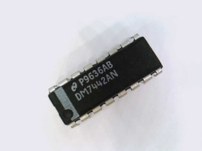 NATIONAL SEMICONDUCTOR DM7442AN
