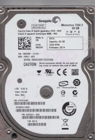 SEAGATE 9GEG41-033