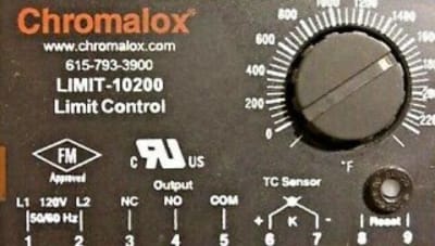 CHROMALOX LIMIT-10200