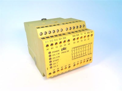 PILZ PNOZ-X9-100-120VAC-24VDC-7N/O-2N/C-2SO