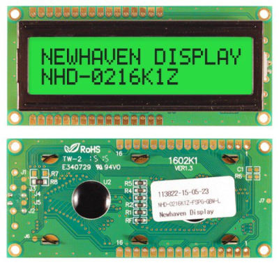 NEWHAVEN DISPLAY NHD-0216K1Z-FSPG-GBW-L