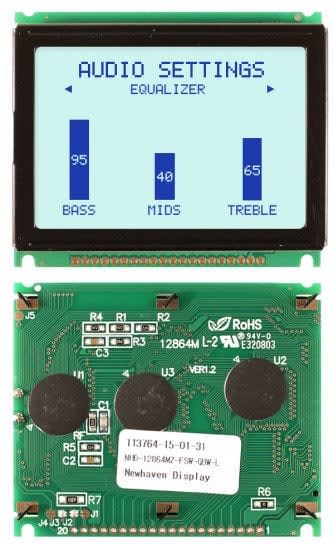 NEWHAVEN DISPLAY NHD-12864MZ-FSW-GBW-L