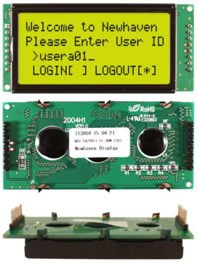 NEWHAVEN DISPLAY NHD-0420H1Z-FL-GBW-33V3