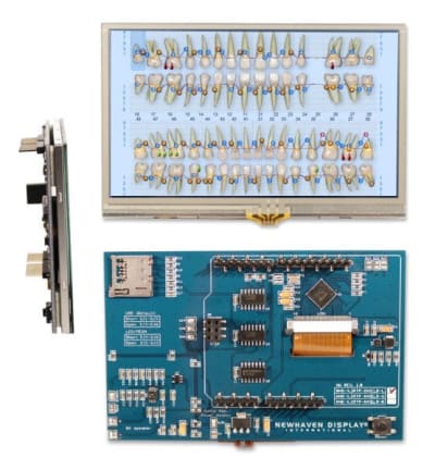 NEWHAVEN DISPLAY NHD-4.3RTP-SHIELD-L