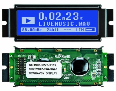 NEWHAVEN DISPLAY NHD-12232KZ-NSW-BBW-P