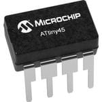 MICROCHIP TECHNOLOGY INC ATTINY45V-10PU