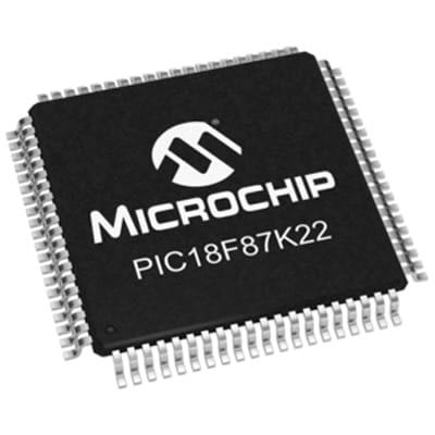 MICROCHIP TECHNOLOGY INC PIC18F87K22-I/PTRSL