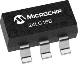 MICROCHIP TECHNOLOGY INC 24LC16BT-I/OT