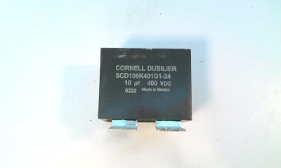 CORNELL DUBILIER SCD106K401G1-24-F