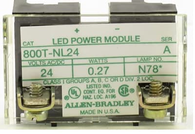 ALLEN BRADLEY 800T-NL24