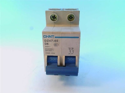 CHINT DZ47-60 2P D6