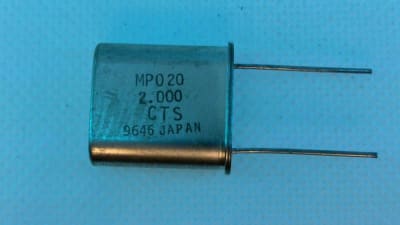 CTS CORPORATION MP020S