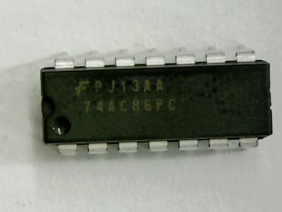ON SEMICONDUCTOR 74AC86PC