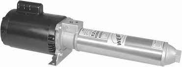 WEBTROL PUMP H35B9S16-3-EZBST 35/9 316SS 3HP/3PH ODP