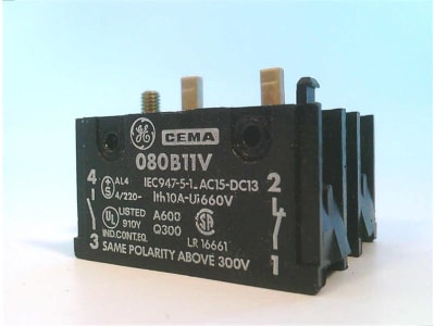 GENERAL ELECTRIC 080B11V