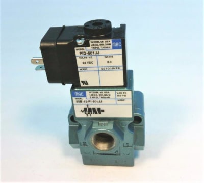 MAC VALVES INC 55B-12-PI-501JJ