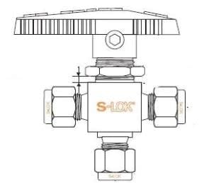 S LOK SBV1-3B-S-4T-S6
