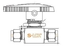 S LOK SBV1-F-2N-A-S6