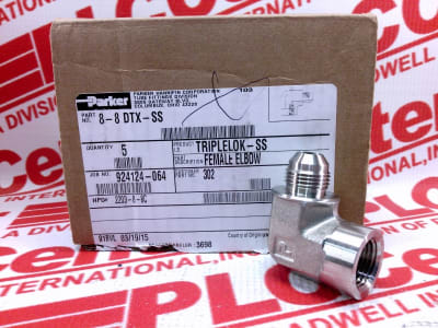 PARKER 8-8DTX-SS