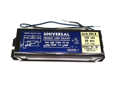 UNIVERSAL LIGHTING TECHNOLOGY 202-B-TC-P