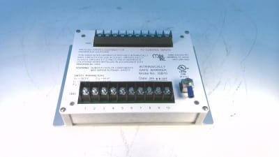 MOTOR PROTECTION ELEC. INC ISB10