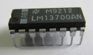 NATIONAL SEMICONDUCTOR LM13700AN