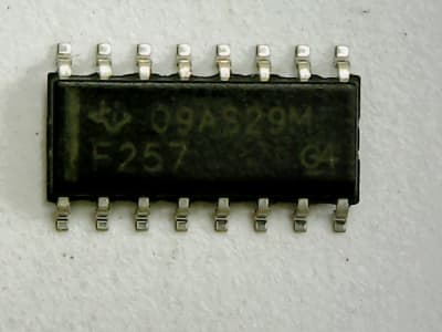 TEXAS INSTRUMENTS SEMI SN74F257D