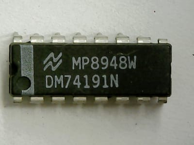 TEXAS INSTRUMENTS SEMI DM74191N