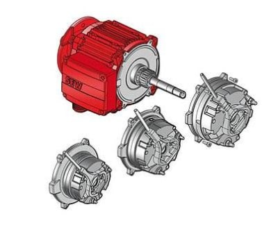 SEW EURODRIVE R137DRN180L4BE30HR/TF/V
