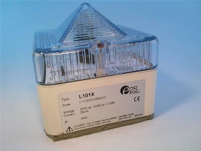 E2S WARNING SIGNALS L101XAC230BW/C