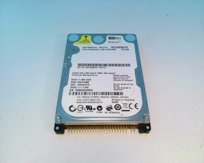 WESTERN DIGITAL WD1600BEVE-00UYT0