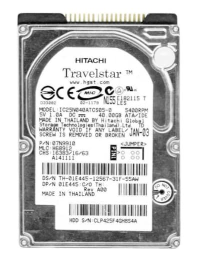 HITACHI IC25N040ATCS05-0