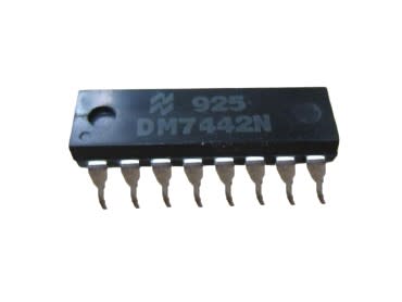 TEXAS INSTRUMENTS SEMI DM7442N