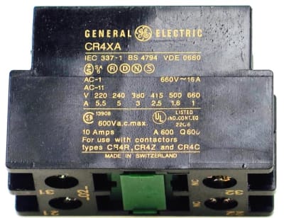 GENERAL ELECTRIC CR4XA02
