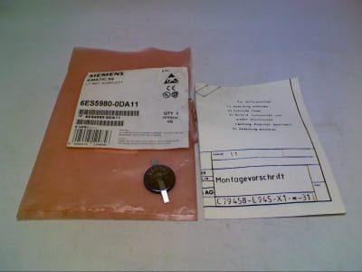 SIEMENS 6ES5980-0DA11