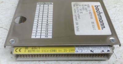 BACHMANN ELECTRONIC B-04819/00