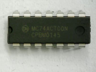 ON SEMICONDUCTOR MC74ACT00N
