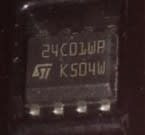 ST MICRO M24C01-WMN6P
