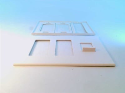 LUTRON NT-R3R3S-FB-WH