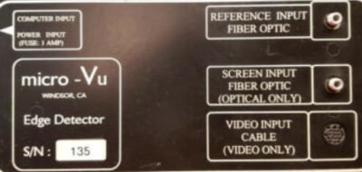 MICRO VU CORP EDGE DETECTOR