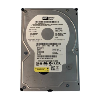 WESTERN DIGITAL WD2500JS