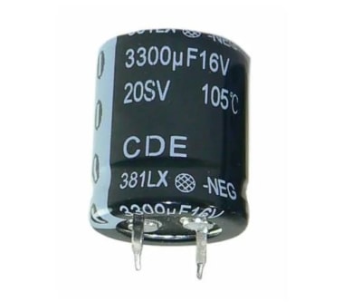 CORNELL DUBILIER 381LX822M050K452