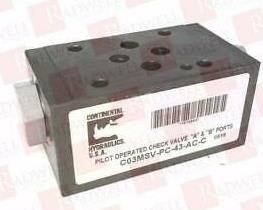 CONTINENTAL HYDRAULICS C03MSV-PA-43-AC-C
