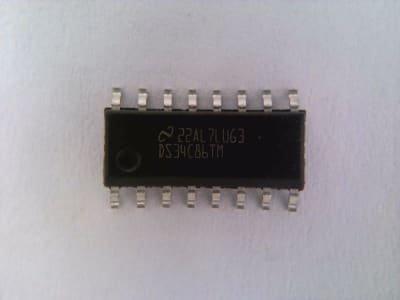 TEXAS INSTRUMENTS SEMI DS34C86TM/NOPB