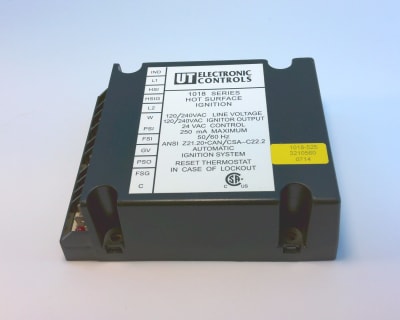 UT ELECTRONIC CONTROLS ANSI Z21.20