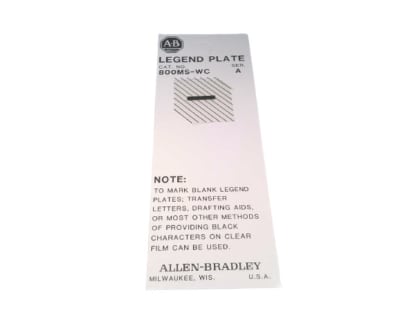ALLEN BRADLEY 800MS-WC41