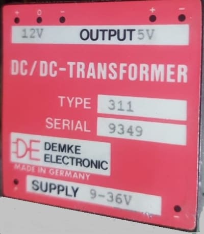 DEMKE ELECTRONIC 311-12012-05