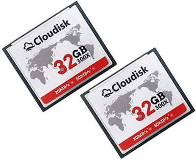 CLOUDISK 32GB COMPACT FLASH CARD